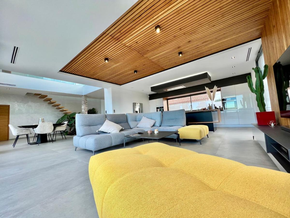Villa D'Exception Avec Piscine A Debordement - Vue Panoramique Saint-Nazaire  Exteriör bild