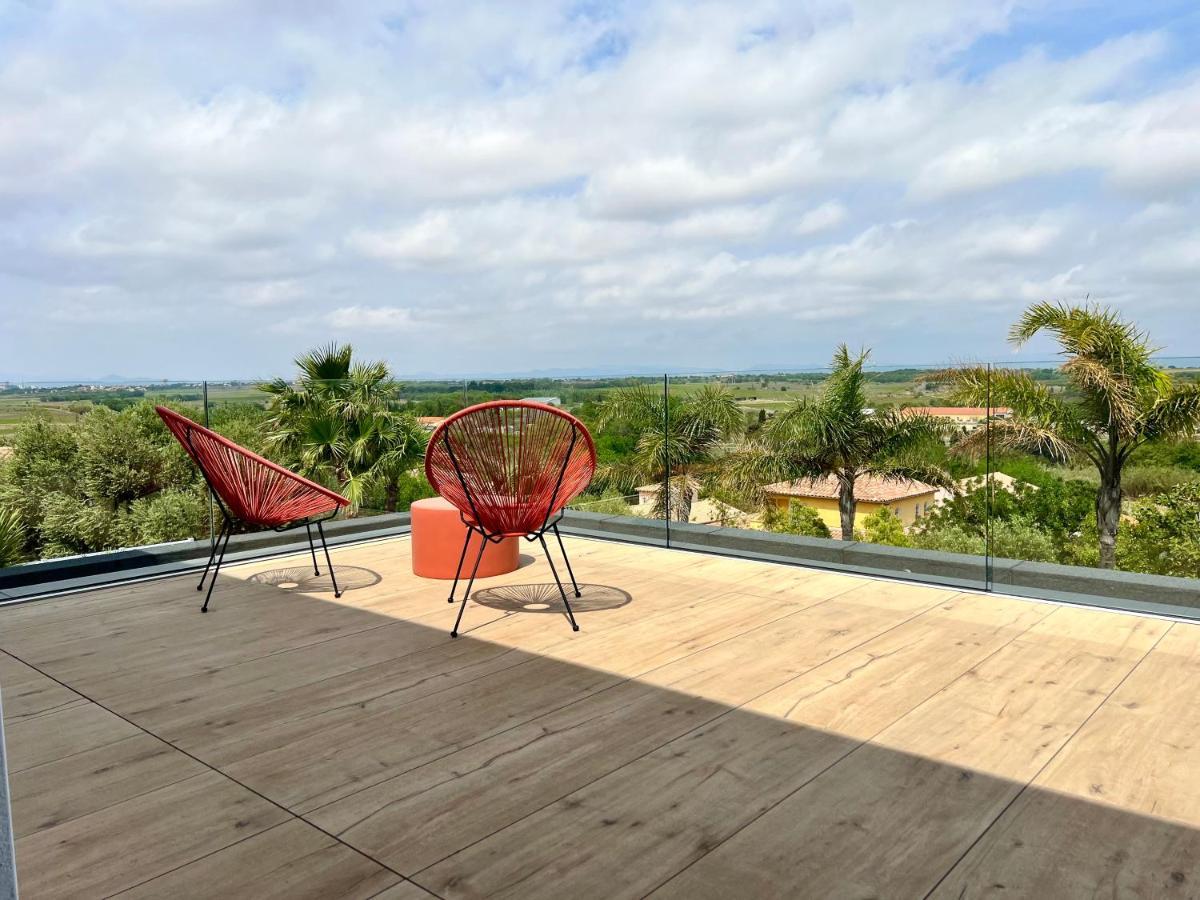 Villa D'Exception Avec Piscine A Debordement - Vue Panoramique Saint-Nazaire  Exteriör bild